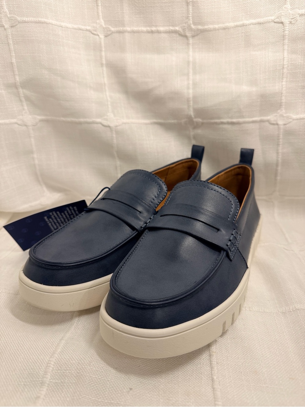 NWT FOM White Mountain Nonna Navy Recovery Loafers Size 9M